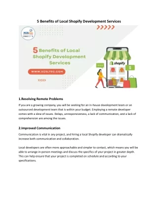 5 benefits of local shopify development services