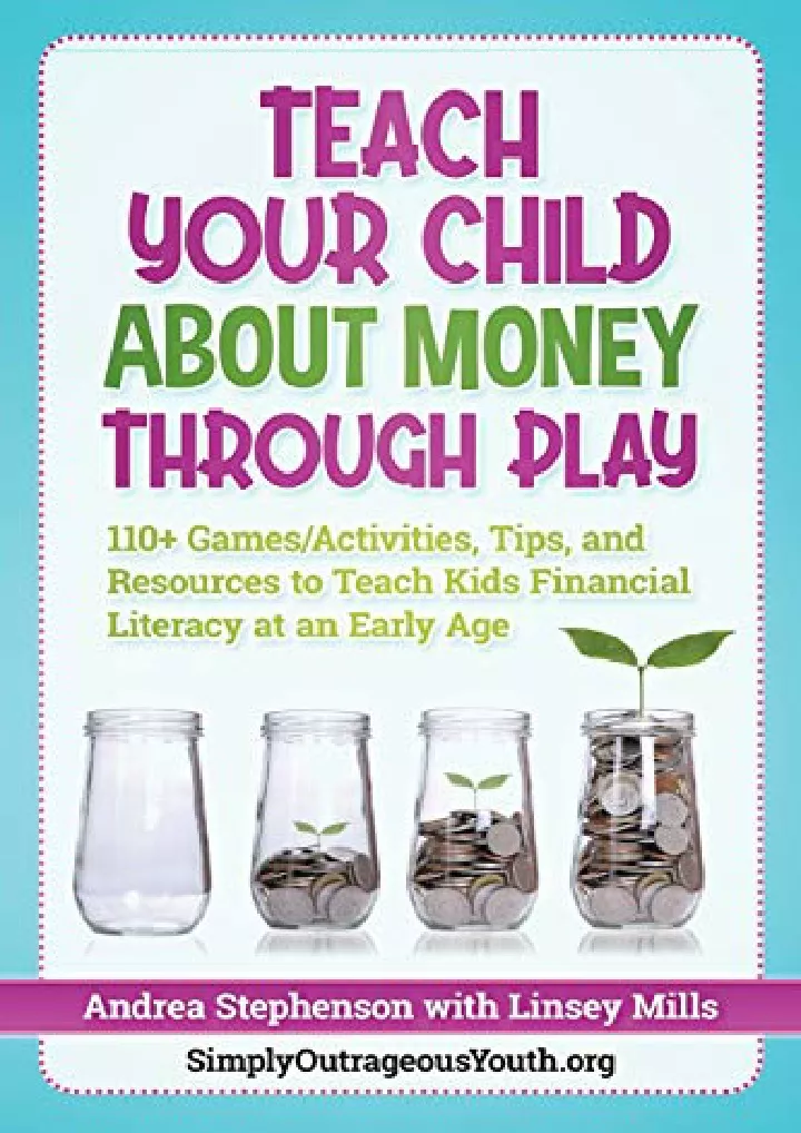 teach your child about money through play