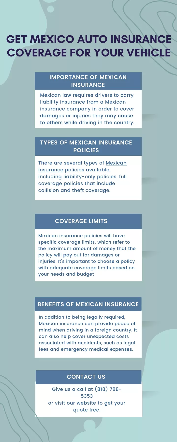 get mexico auto insurance coverage for your