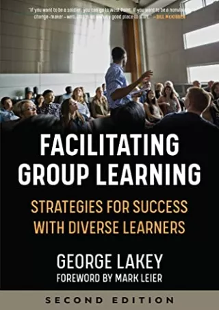 _PDF_ Facilitating Group Learning: Strategies for Success with Adult Learners