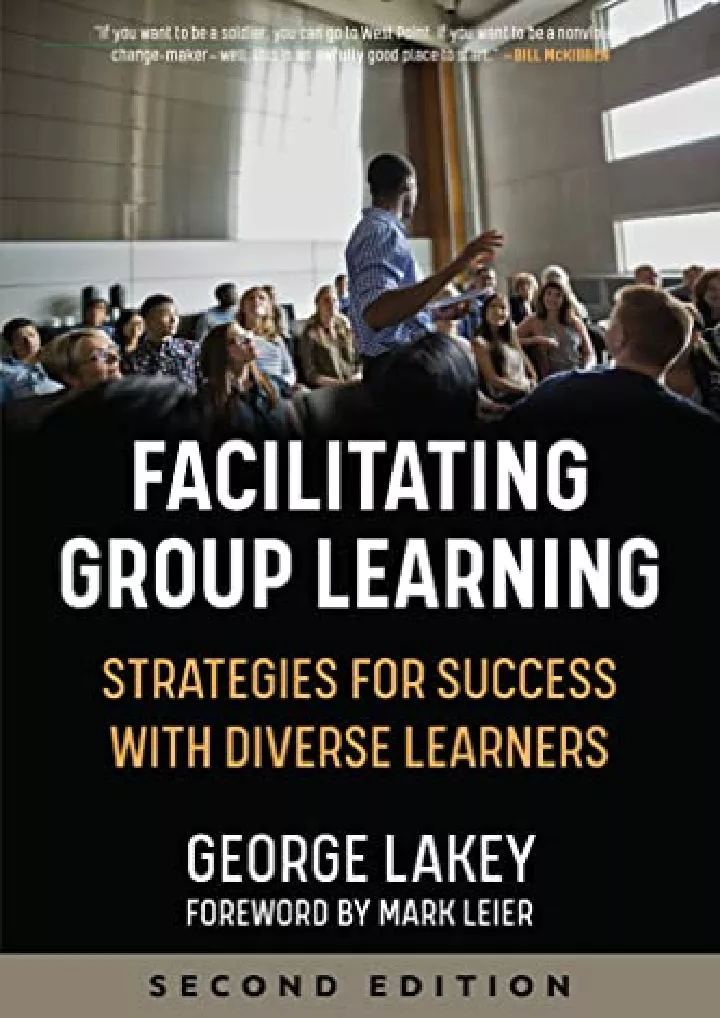 facilitating group learning strategies