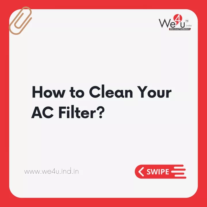 how to clean your ac filter