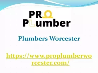 plumbers worcester ma