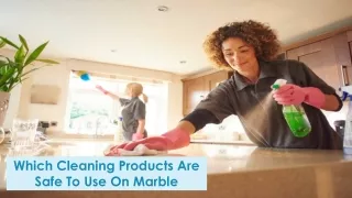 Which Cleaning Products Are Safe To Use On Marble
