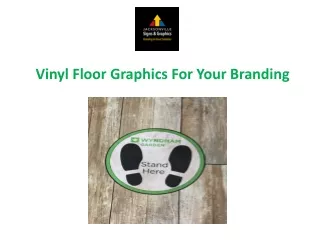 Vinyl Floor Graphics For Your Branding