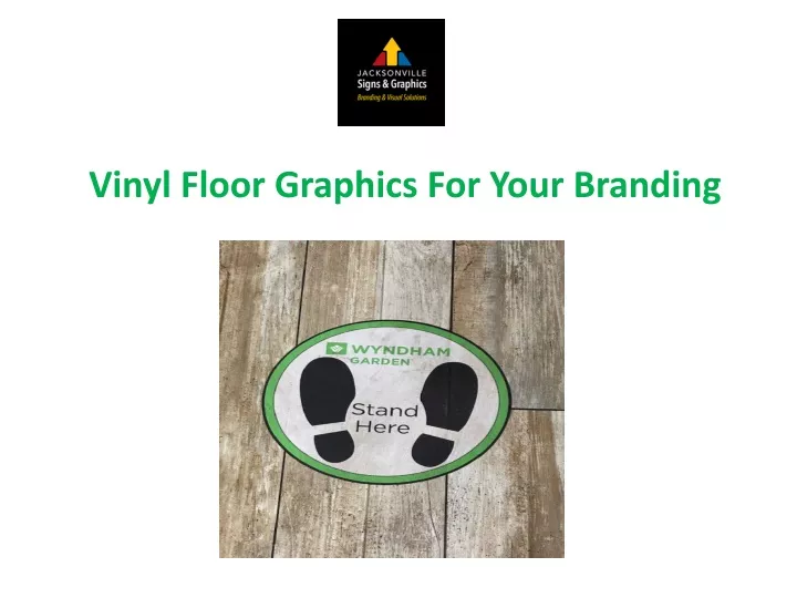 vinyl floor graphics for your branding