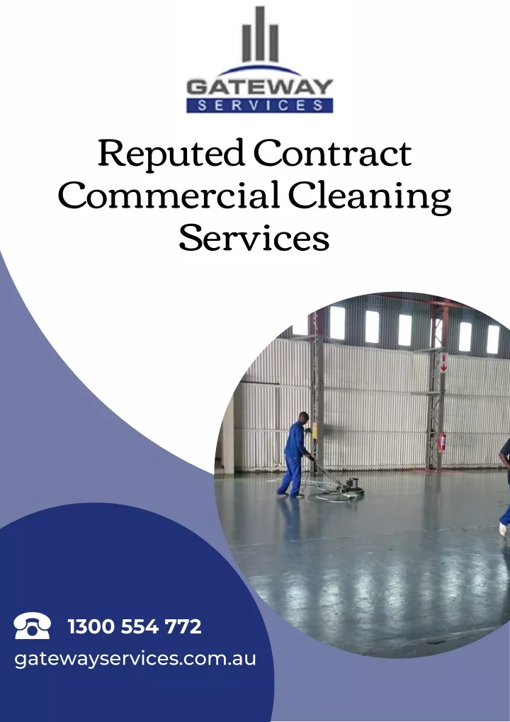 reputed contract commercial cleaning services