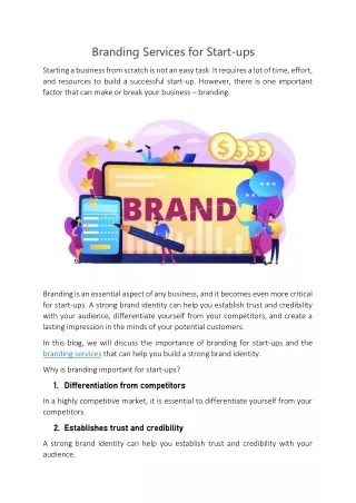 Branding Services for Start-ups