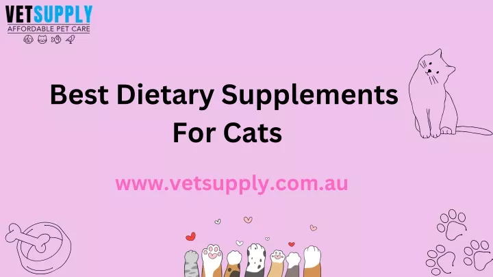 best dietary supplements for cats
