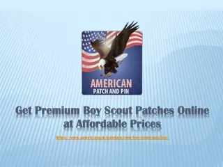Get Premium Boy Scout Patches Online at Affordable Prices