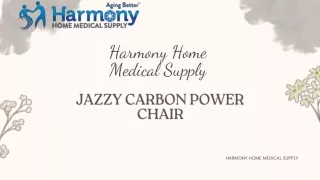 harmony home medical supply