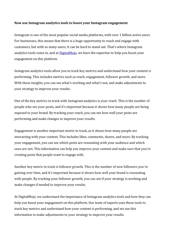 now use instagram analytics tools to boost your