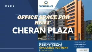 office space space for rent cheran plaza