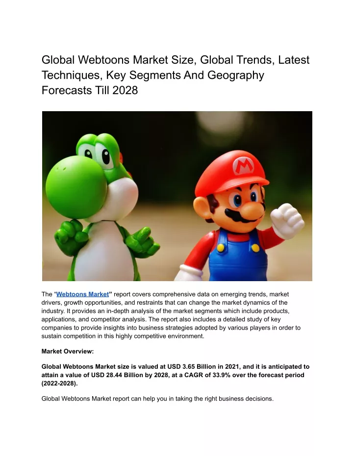 global webtoons market size global trends latest