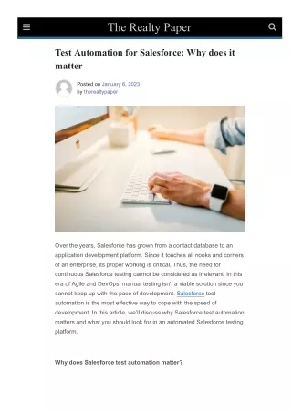 the realty paper