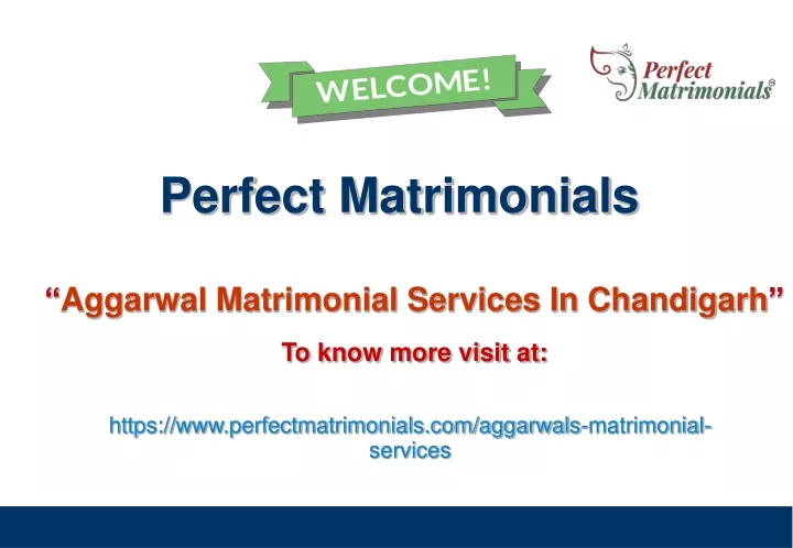 perfect matrimonials