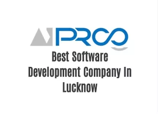 Best Software Development  Company In Lucknow