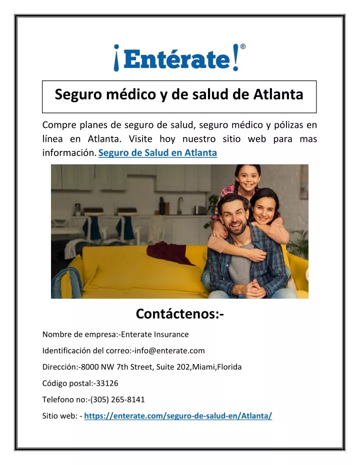 seguro m dico y de salud de atlanta