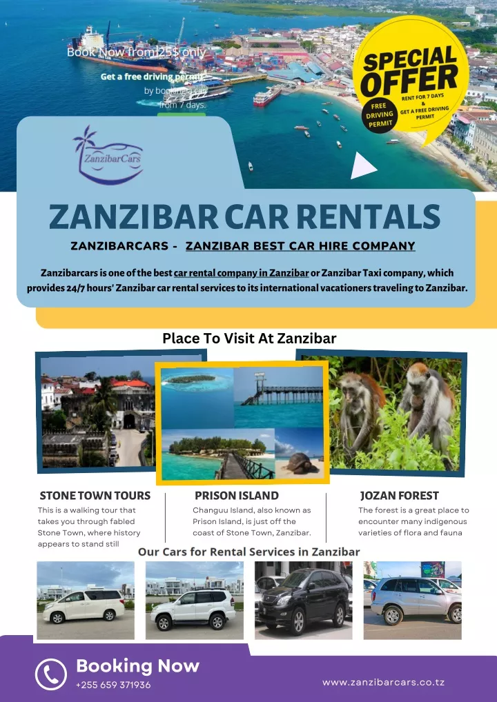 zanzibar car rentals