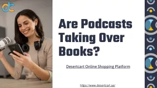 Are Podcasts Taking Over Books