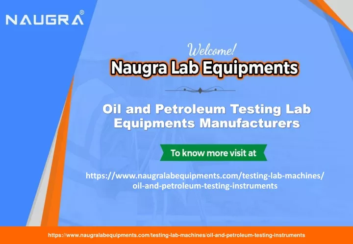 oil and petroleum testing lab equipments