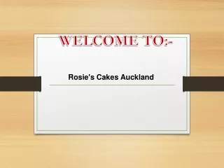 welcome to