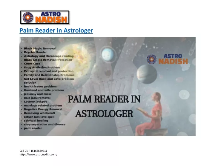 palm reader in astrologer