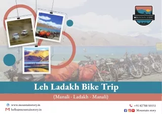 Leh Ladakh Bike Trip Full Guide
