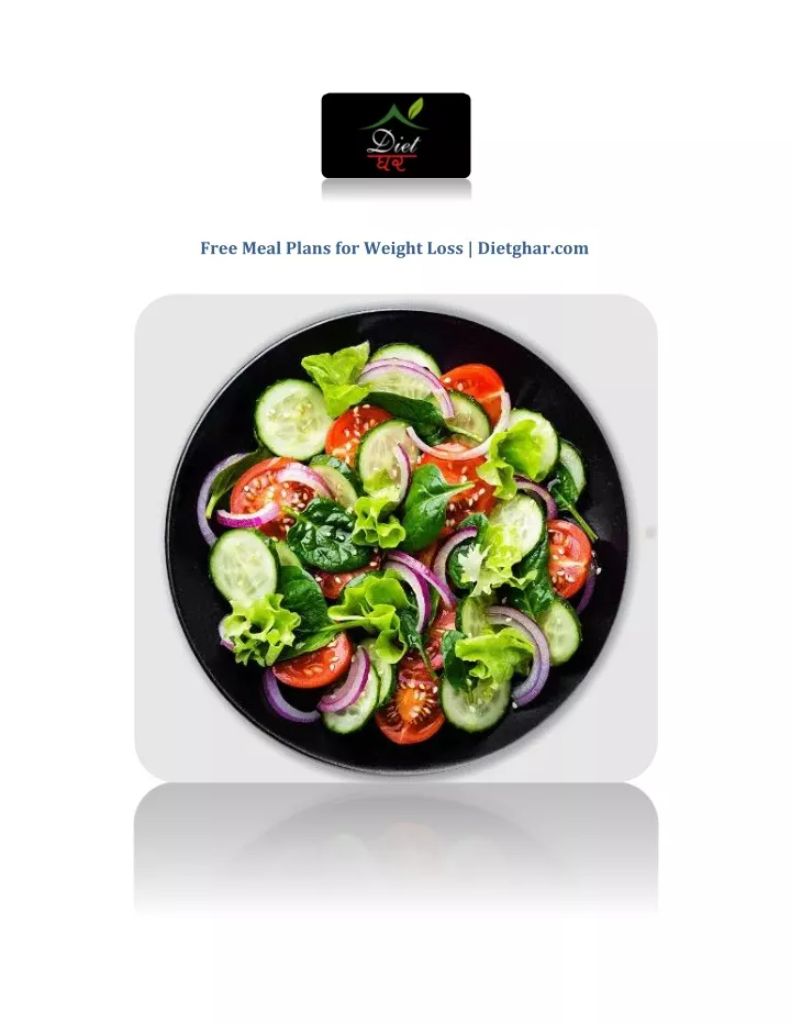 free meal plans for weight loss dietghar com