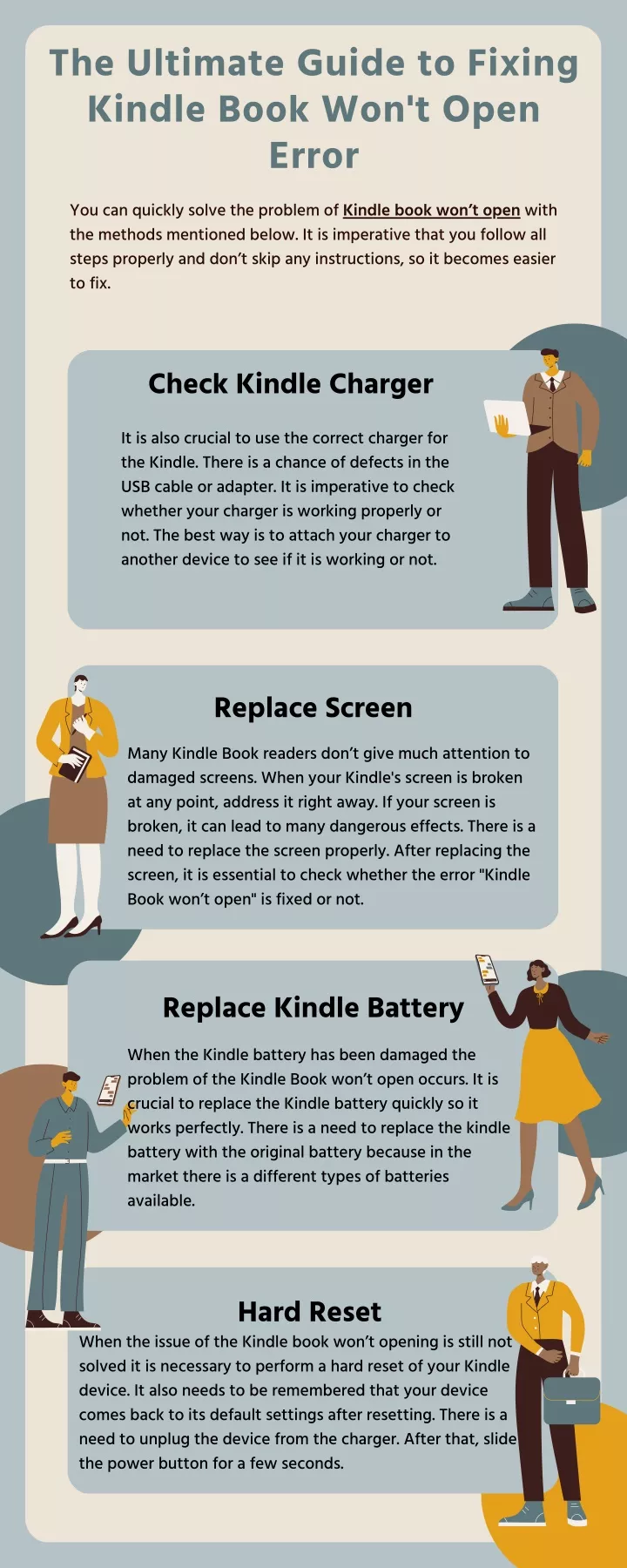 the ultimate guide to fixing kindle book