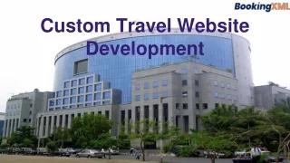 custom travel website development