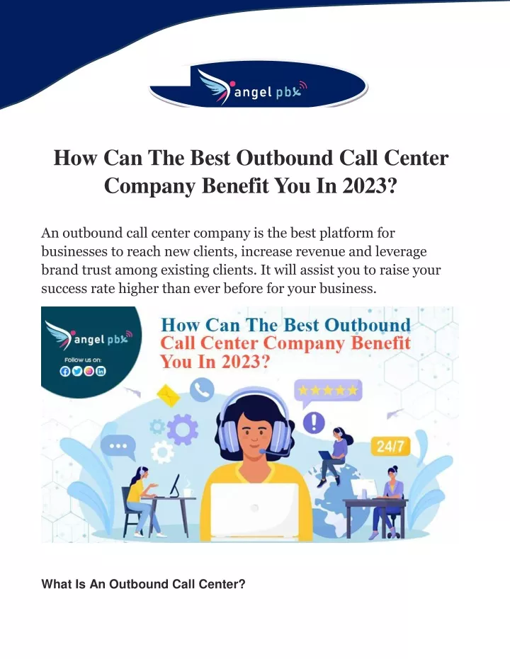 how can the best outbound call center company