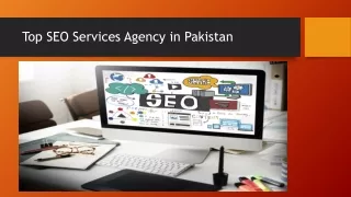 Top SEO Services Agency in Pakistan