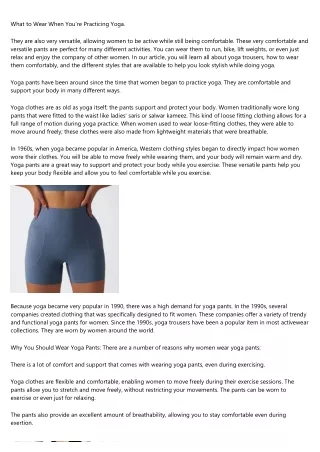 What I Wish I Knew a Year Ago About yoga stretch pants