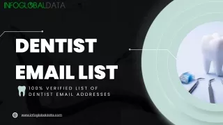 dentist email list