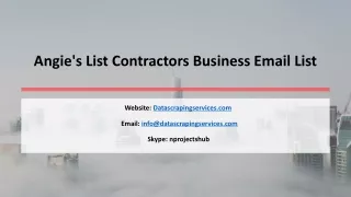 angie s list contractors business email list