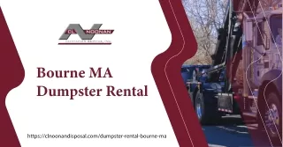 Get Reliable Dumpster Rental Services in Bourne, MA from CL Noonan Container Service