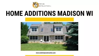 Home Additions Madison WI | Westring Construction