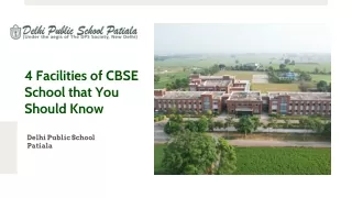 4 Facilities of CBSE School that You Should Know