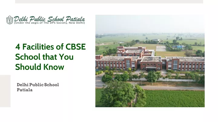4 facilities of cbse school that you should know