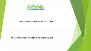 Manchester Airport Transfers Mmatransfers.com