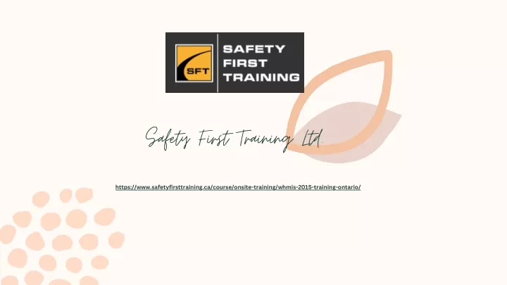 safety first training ltd