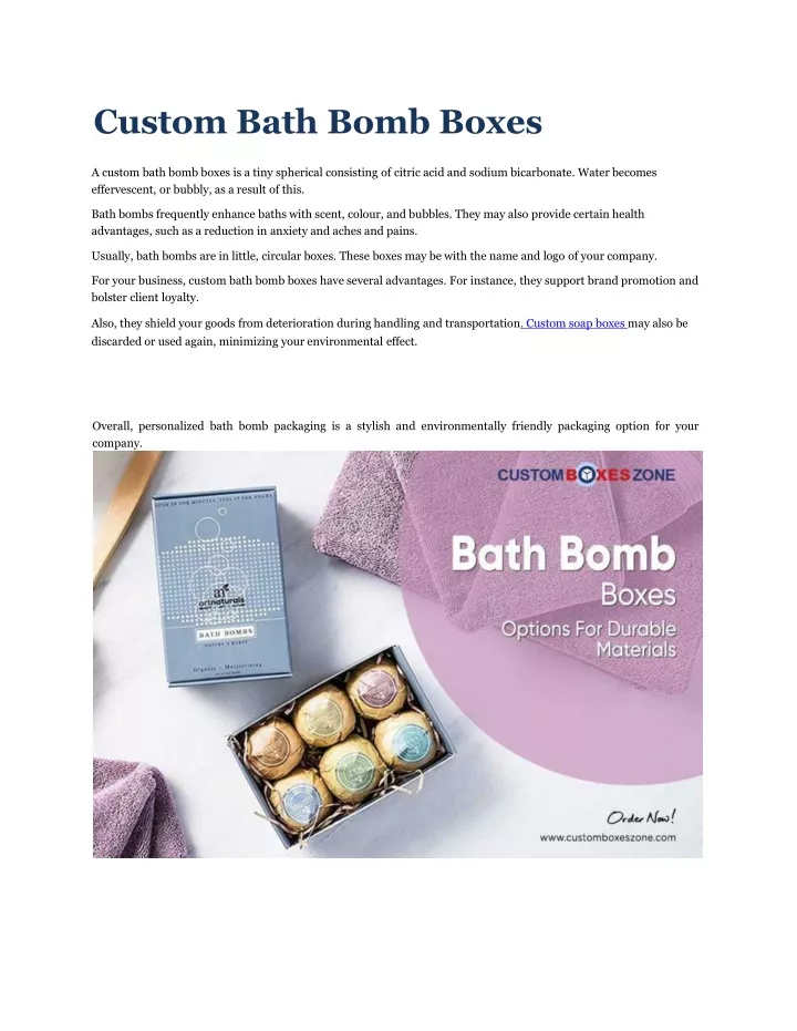 custom bath bomb boxes