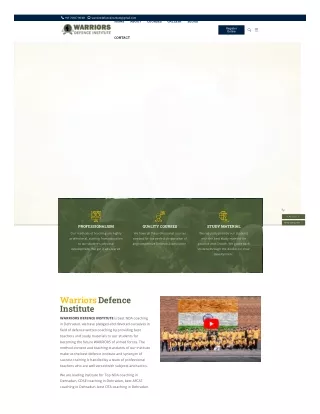 91 70607 90401 warriorsdefenceinstitute@gmail com