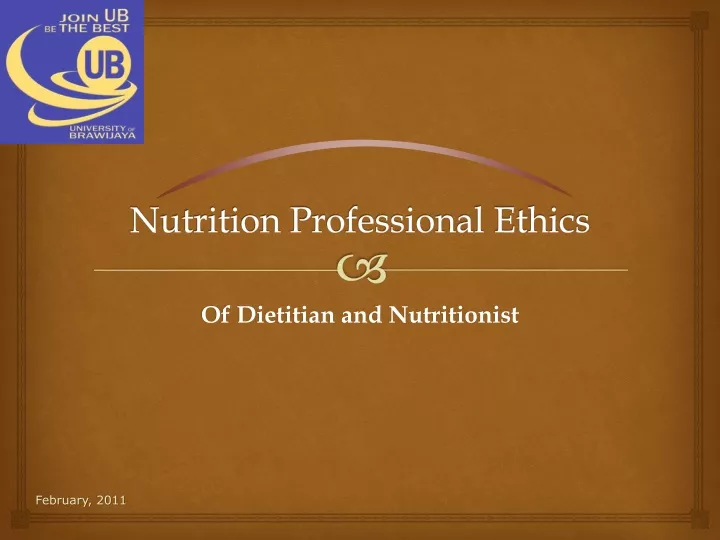 of dietitian and nutritionist