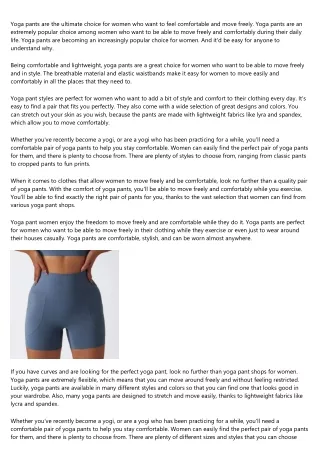 The Ultimate Guide to women's high waist yoga pants