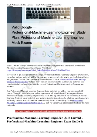 google professional machine learning engineer