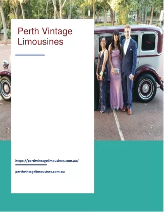 Perth Vintage Limousines - Best Limo Hire services