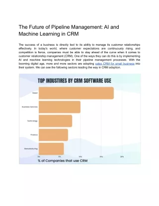 The Future of Pipeline Management_ AI and Machine Learning in CRM