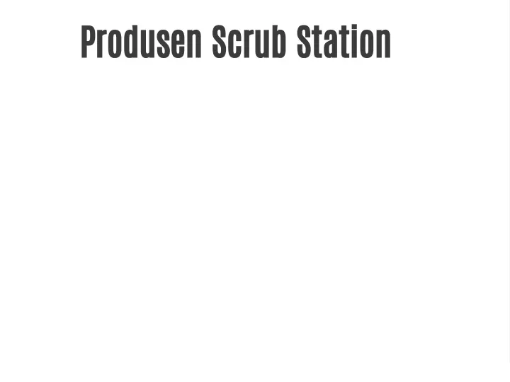 produsen scrub station